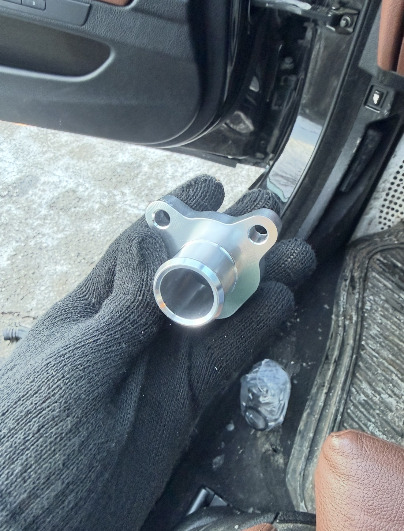 Happy mickey mouse flange